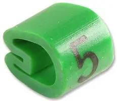 CABLE MARKER, Z13, 5, GRN, PK100 6171505