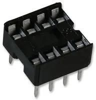 IC SOCKET, DIP, 8POS, TH 1-2199298-2