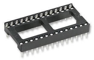 IC SOCKET, DIP, 28POS, TH 1-2199299-2