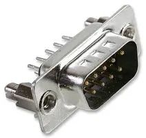 D-SUB CONN, PLUG, 9POS, THROUGH HOLE 2301826-1