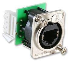 CONNECTOR, MODULAR JACK, CAT-5E, 8CONT NE8FDV-Y110