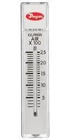 FLOWMETER, 400 TO 5000CC/MIN, 100PSI RMA-15