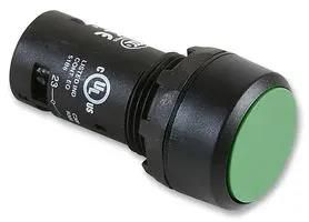 SWITCH, PUSHBUTTON, MOM, GREEN CP1-10G-20