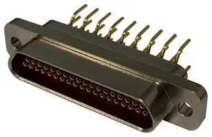 MICRO D-SUB CONN, R/A RCPT, 37POS/SOLDER MP013353