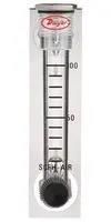 FLOWMETER, 10 TO 100SCFH, 100PSI VFA-8-SSV
