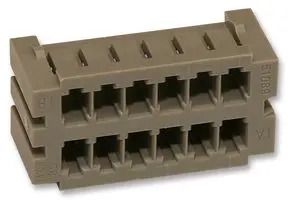 CONNECTOR HOUSING, RCPT, 2MM 51089-1205