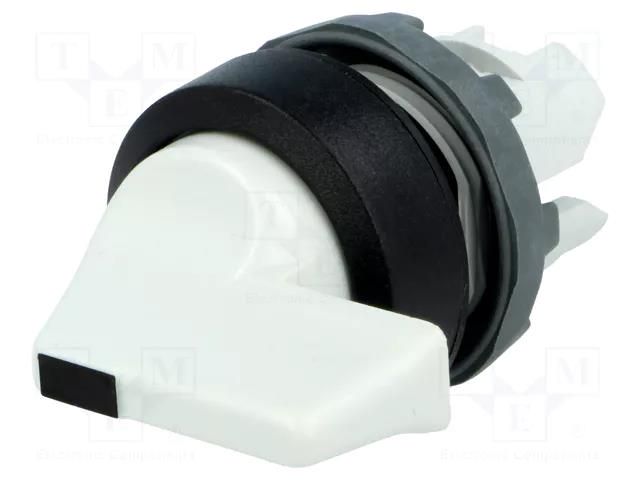 Switch: rotary; 22mm; Stabl.pos: 3; grey; none; IP66; prominent; M3S ABB M3SS4-10U