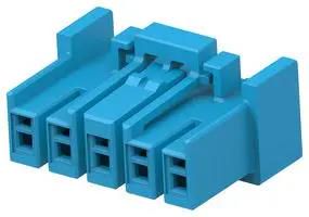 RECT POWER HOUSING, RCPT, 5POS, 4MM 2420266-5