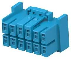 RECT POWER HOUSING, RCPT, 12POS, 4MM 1-2420266-2