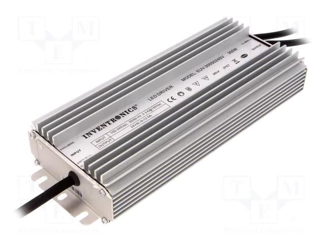 Power supply: switching; LED; 300W; 24VDC; 12.5A; 90÷305VAC; IP67 INVENTRONICS EUV-300S024SV