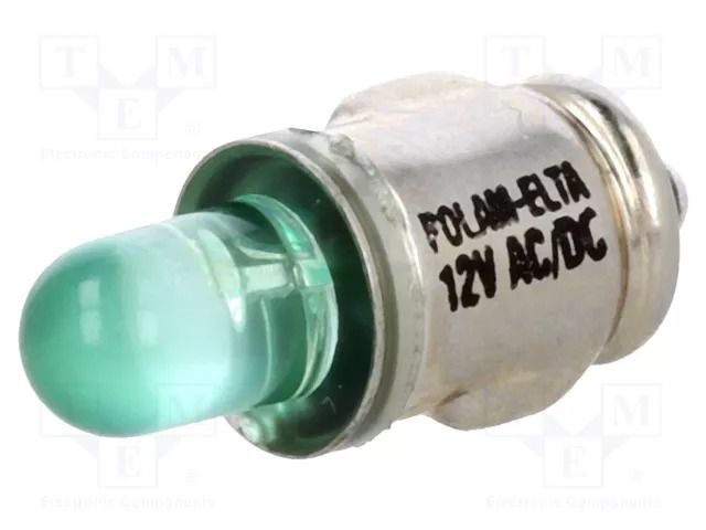 LED lamp; green; BA7S; 24VDC; 24VAC POLAM-ELTA LG-BA7S-24AC/DC