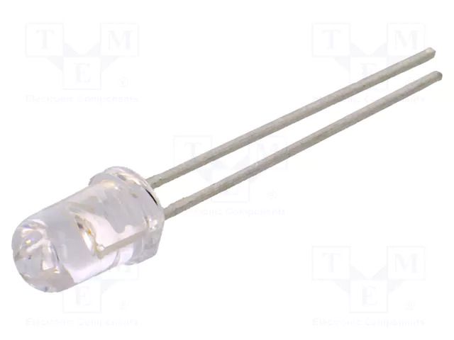 LED; green; 5mm; 1900÷9300mcd; 30°; Front: convex; 3.5÷4VDC LITEON LTL2T3TGK6