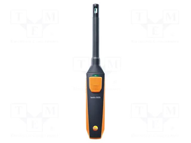 Thermo-hygrometer; -20÷60°C; 0÷100%RH; 0.1°C; 0.1%RH; Smart Probe TESTO TESTO605I/S