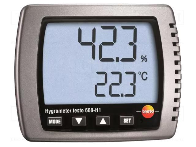 Thermo-hygrometer; 0÷50°C; 10÷95%RH; Accur: ±0.5°C TESTO TESTO608-H1