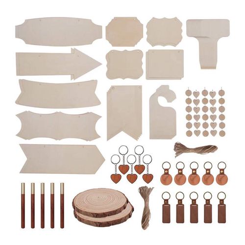 LaserPecker Wooden engraving materials set (190 pcs), LaserPecker LP190WPM