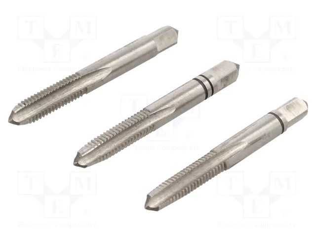 Kit: taps; for blind holes,to the through holes; L: 50mm; Ø: 5mm ALPEN-MAYKESTAG ALP.707006001