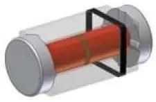 DIODE, SWITCHING, QUADROMELF BAV202-GS08