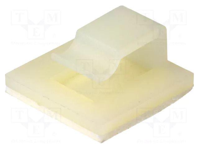 Self-adhesive cable holder; polyamide; natural; UL94V-2 KSS WIRING FC-3