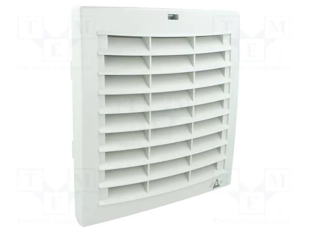 Guard; plastic; Cutout: 176x176mm; D: 43mm; IP54; UL94V-0; FPI 118 STEGO 11872.0-00