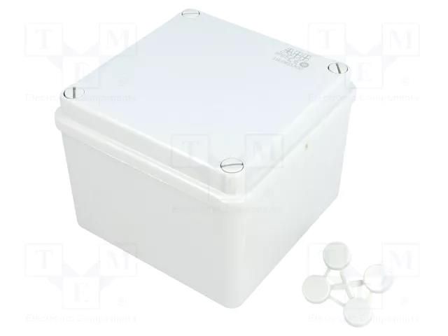 Enclosure: multipurpose; X: 100mm; Y: 100mm; Z: 80mm; grey; IP55 ABB 1SL0851A00