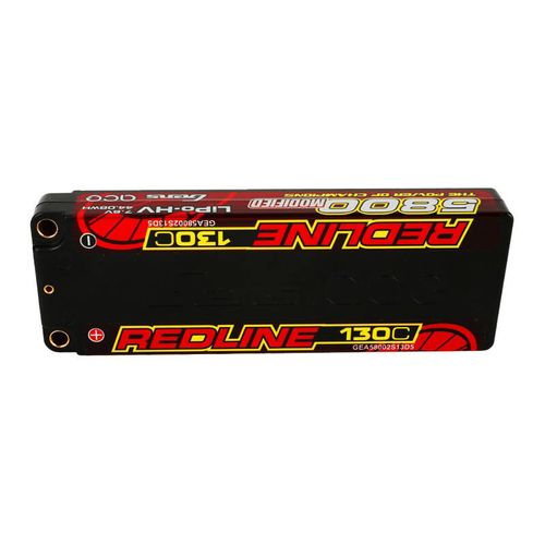 Accumulator Gens ace Redline Series 5800mAh 7.6V 130C 2S1P HardCase 56# HV Ultra LCG LiPo, Gens ace GEA58002S13D5