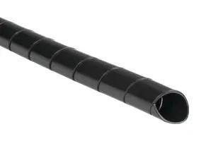 SPIRAL WRAP, NYLON 6, BLACK, 30M 161-44300