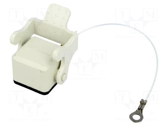 Protection cover; size 3A; cord; with latch; polyamide; 21x21mm MOLEX MX-93601-0712