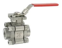 14 3-PIECE ALLOY-C BALL VALVE,CV 6. HBV-M01