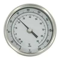 LONG REACH BIMETAL THERMOMETER,60 STEM, BTLRN360101