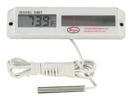 DIGITAL SOLAR-POWERED THERMOMETER, WHIT DRFT-10