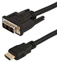 CABLE ASSY, HDMI PLUG-DVI-D PLUG, 1.5M HDDVIMM150CM