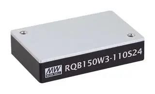 DC-DC CONVERTER, 24V, 6.25A RQB150W3-110S24