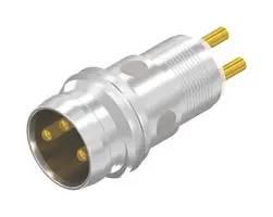SENSOR CONN, M8, PLUG, 3POS, PANEL 42-01008