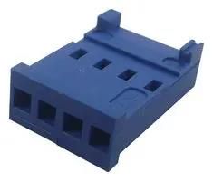 HOUSING, CRIMP, RECEPTACLE, 2.54MM, 4WAY 281838-4