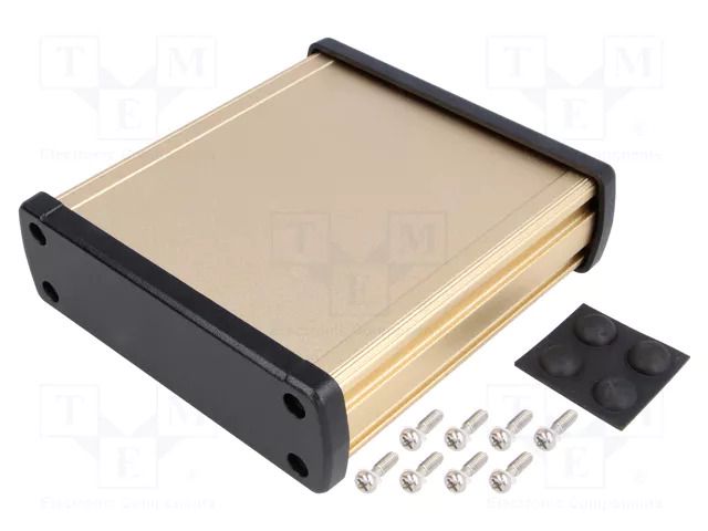 Enclosure: multipurpose; X: 113.7mm; Y: 119mm; Z: 35.2mm; aluminium GAINTA ALUG704GD110