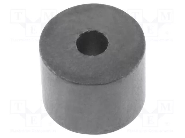 Ferrite: toroidal; L: 4mm; Øint: 1.5mm; Øout: 5mm; Core mat: K5B; 30Ω RICHCO RT-50-15-40