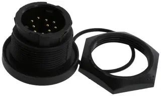 CIRCULAR CONNECTOR, 10POS, RCPT, PCB W4281-10PG-3ES