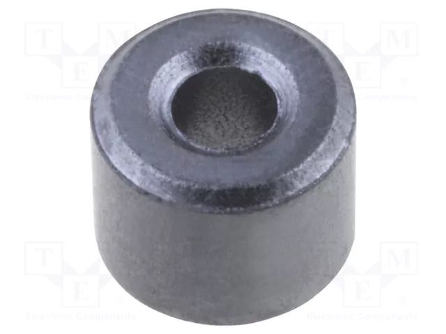Ferrite: toroidal; L: 4mm; Øint: 2mm; Øout: 5mm; Core mat: K5B; 30Ω RICHCO RT-50-20-40