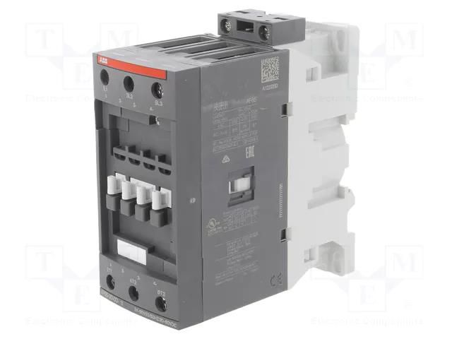 Contactor: 3-pole; NO x3; 24÷60VAC,20÷60VDC; 65A; AF; -25÷60°C ABB AF65-30-00-11