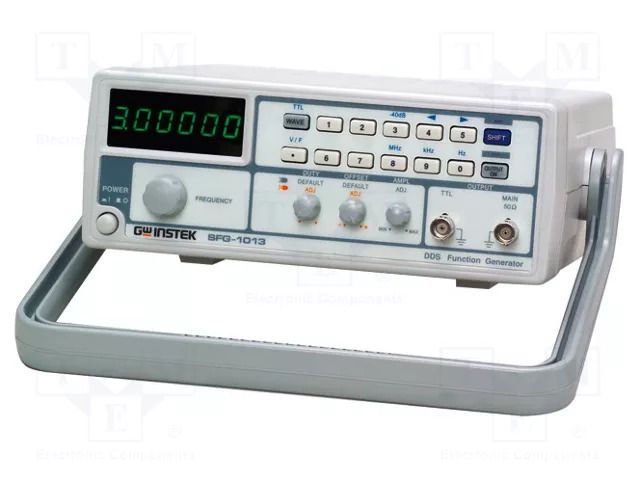 Laboratory generator: function; 3MHz; LED; 6 digits; Ch: 1 GW INSTEK SFG-1013