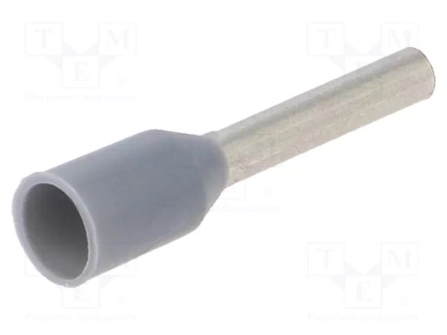 Tip: bootlace ferrule; insulated; copper; 0.75mm2; 8mm; tinned TE Connectivity 966067-5