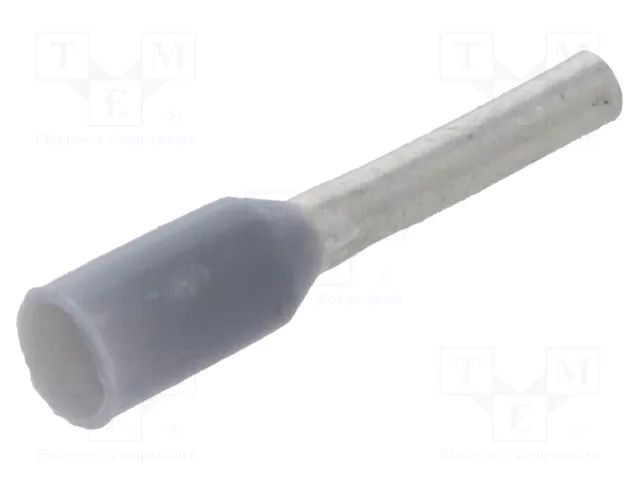 Tip: bootlace ferrule; insulated; copper; 0.14mm2; 6mm; tinned TE Connectivity 966066-5