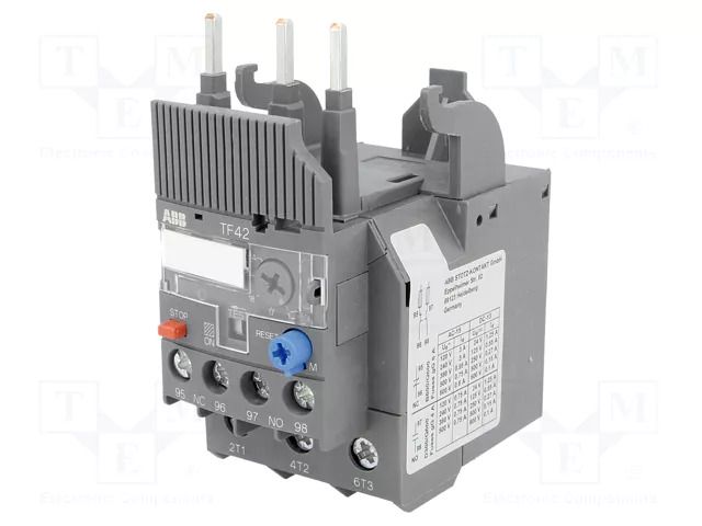 Thermal relay; Leads: screw terminals; 16÷20A; AF ABB TF42-20