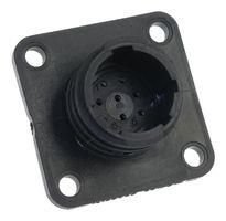 CIRCULAR CONNECTOR, RCPT, 8POS 205841-1