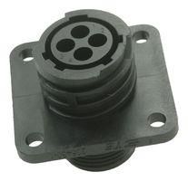 CIRCULAR CONNECTOR, RCPT, 4POS 206430-1