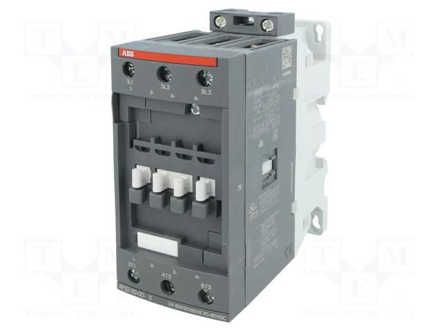 Contactor: 3-pole; NO x3; 250÷500VAC,250÷500VDC; 52A; AF; -25÷60°C ABB AF52-30-00-14