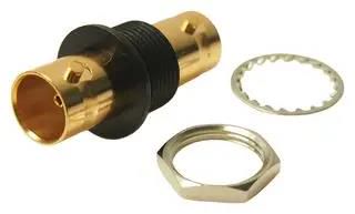 RF ADAPTER, BNC-BNC JACK , 75 OHM, GOLD MP-CP303112GSA1