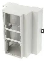 ENCLOSURE, DIN RAIL, PPO, GRAY 1597DIN6MH53