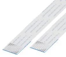 CABLE ASSY, FFC/FPC, 9POS, 1MM, WHT 10-09-A-0177-C-4-08-4-T