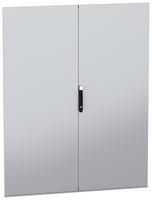 PLAIN DOOR, ENCLOSURE, STEEL, GREY NSYSFND20162D